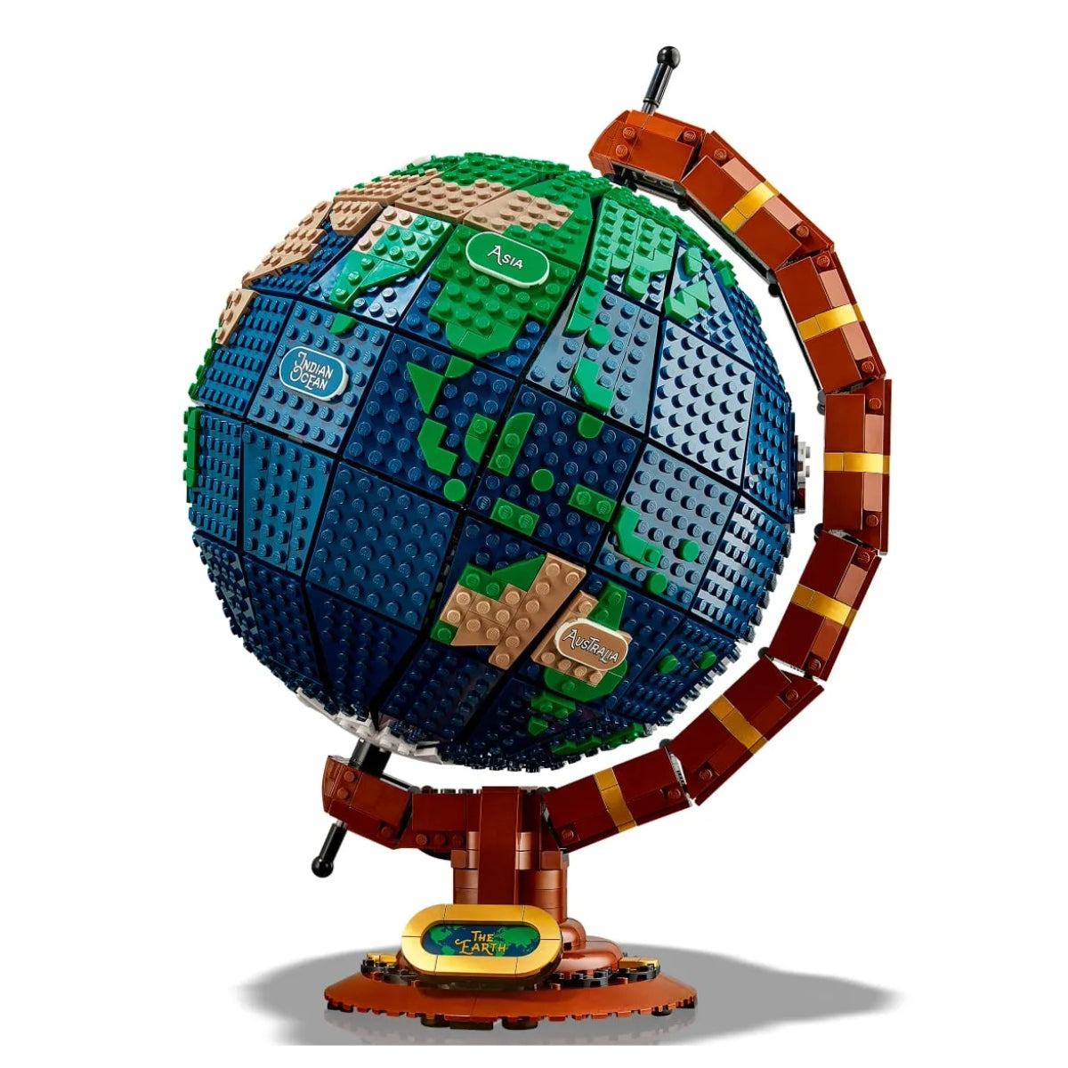 Brico Artes - Globo terrestre 2585 peças estilo LEGO | Blocos de Montar